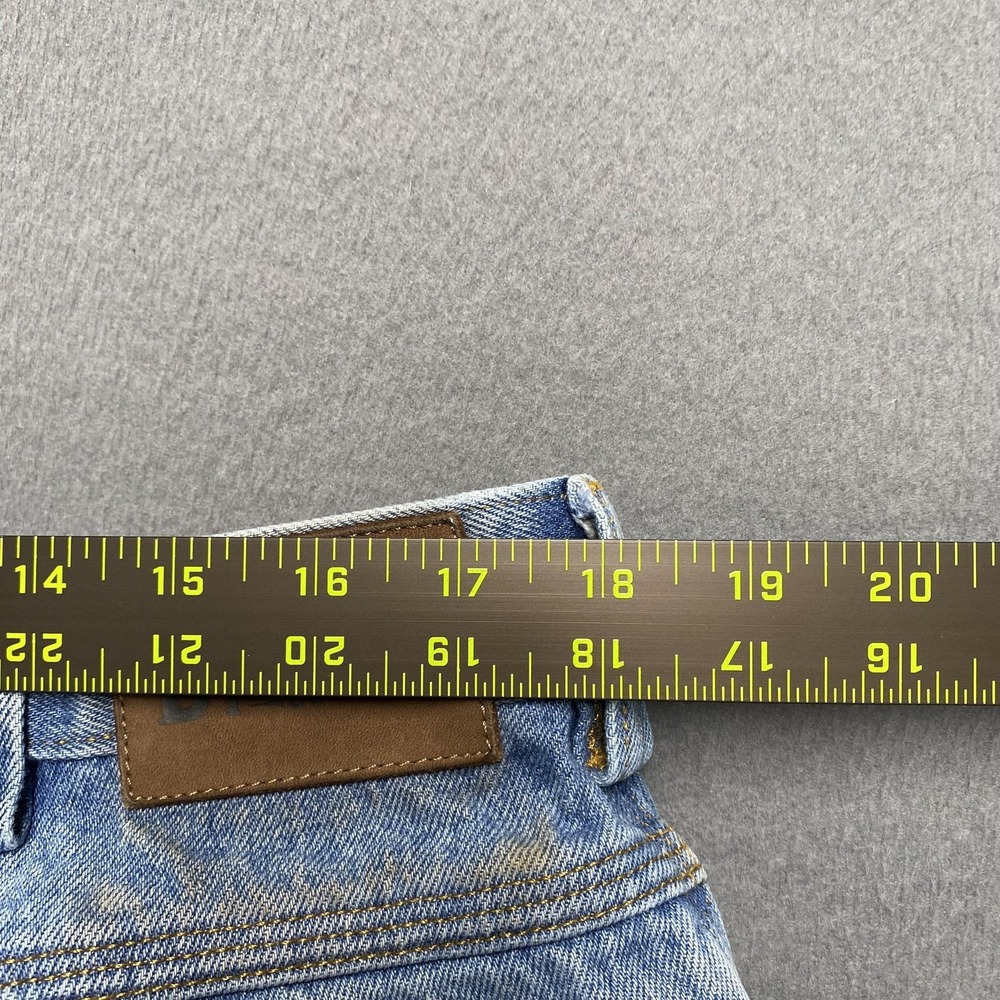 Duluth Trading Co Jeans Mens 36x30 Blue Relaxed Straight Denim Light Wash Pants - Picture 10 of 12